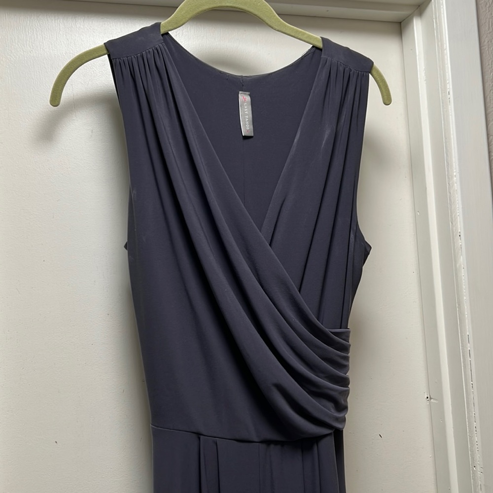 Grey/Blue romper